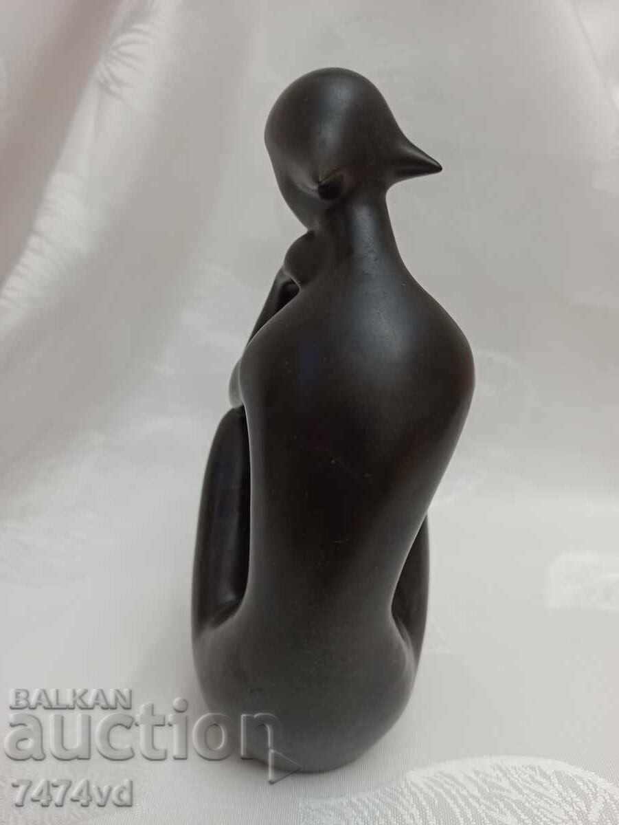 Delivery of RARE BLACK PORCELAIN PLASTIC NUDE WOMAN -ROYAL DUX! Delivery of RARE BLACK PORCELAIN PLASTIC NUDE WOMAN -ROYAL DUX!