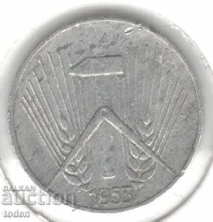Γερμανία D.R.-1 Pfennig-1953 E-KM# 5 με τιμή 1.00 BGN | € 0.51 Γερμανία D.R.-1 Pfennig-1953 E-KM# 5 με τιμή 1.00 BGN | € 0.51