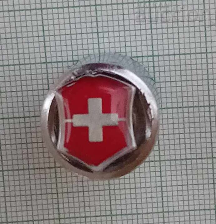 SWITZERLAND BADGE PIN SWITZERLAND BADGE PIN