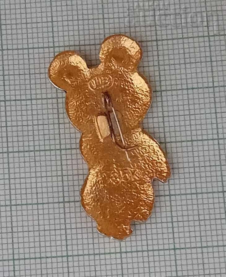 OLYMPICS MOSCOW 1980 THE BEAR MICE USSR BADGE with price 4.00 BGN | € 2.05 OLYMPICS MOSCOW 1980 THE BEAR MICE USSR BADGE with price 4.00 BGN | € 2.05