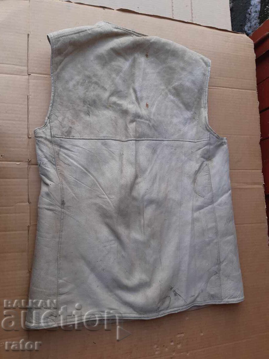 Δημοπρασία Στρατιωτικό δερμάτινο γιλέκο, γιλέκο Kingdom of Bulgaria, Δεύτερος Παγκόσμιος Πόλεμος Δημοπρασία Στρατιωτικό δερμάτινο γιλέκο, γιλέκο Kingdom of Bulgaria, Δεύτερος Παγκόσμιος Πόλεμος