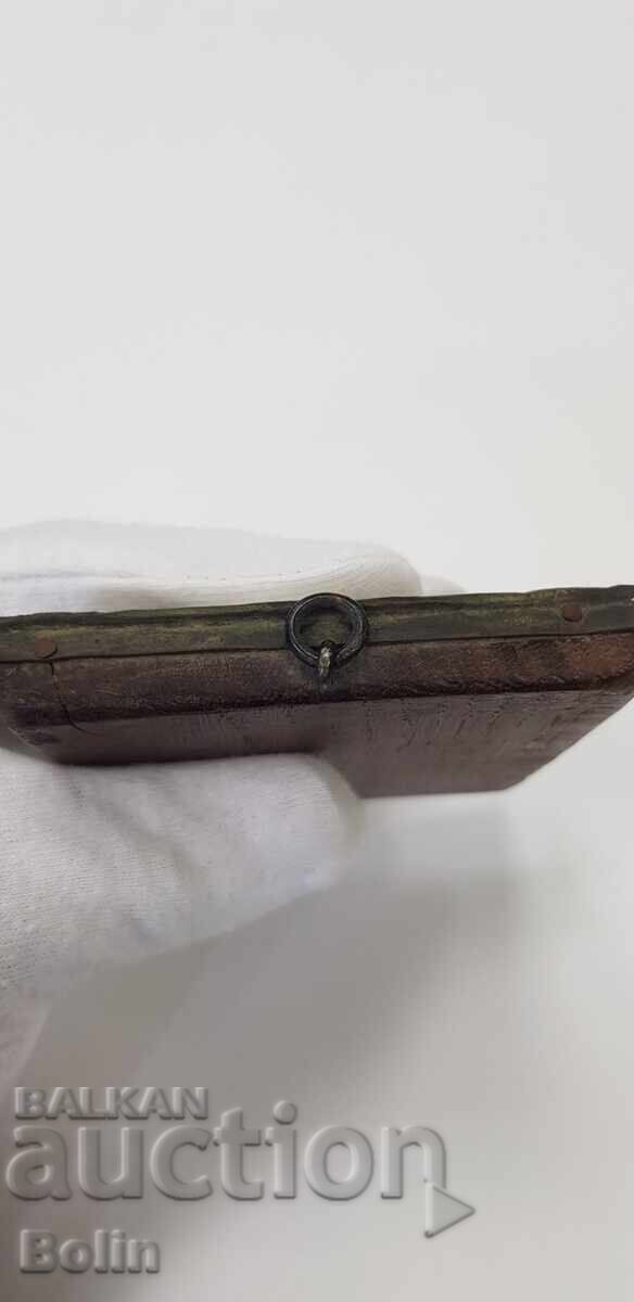 Rare Bulgarian Renaissance icon of the Virgin Mary of Three Hands, 20th century - 5 Rare Bulgarian Renaissance icon of the Virgin Mary of Three Hands, 20th century - 5