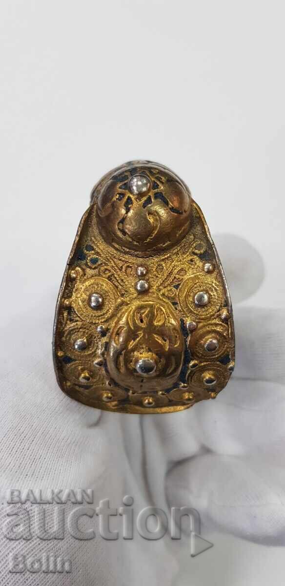 Very rare Renaissance bracelet, slingshot, silver gilded enamel with price 480.00 BGN | € 245.42 Very rare Renaissance bracelet, slingshot, silver gilded enamel with price 480.00 BGN | € 245.42