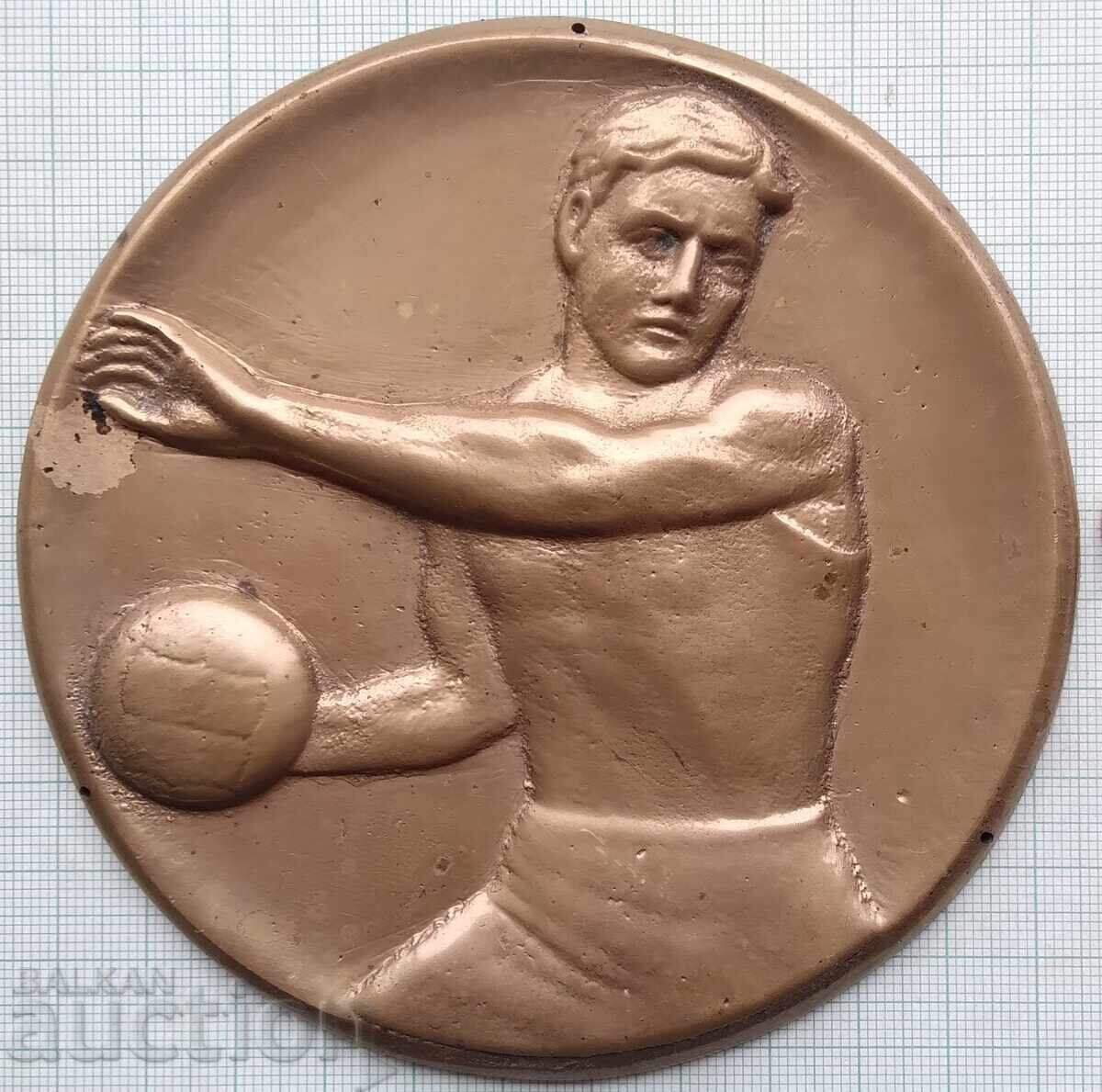 18369 Πολύ μεγάλη πλάκα Χάντμπολ - χυτοσίδηρο 18369 Πολύ μεγάλη πλάκα Χάντμπολ - χυτοσίδηρο