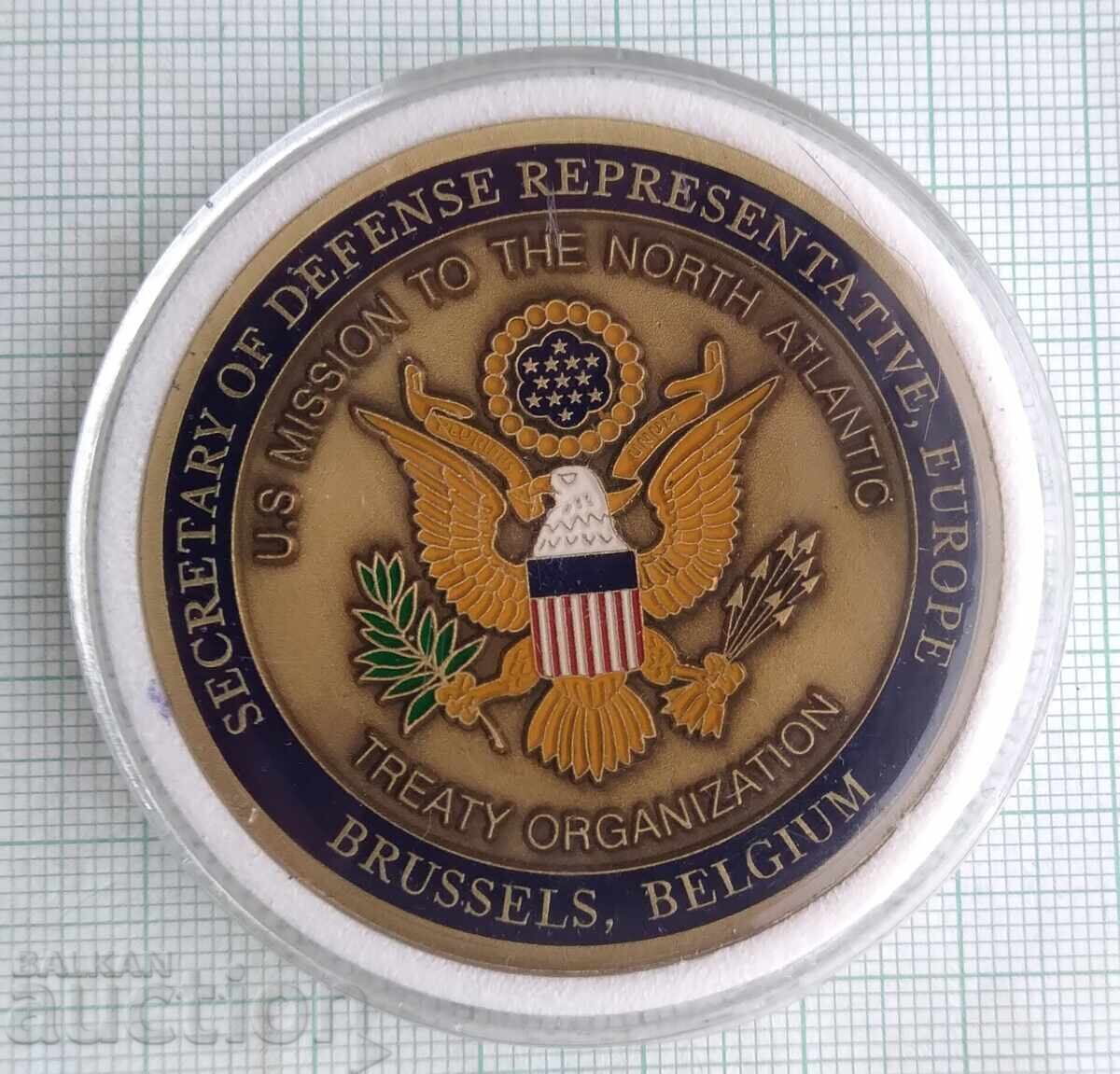 18372 NATO plaque in protective capsule - 5 18372 NATO plaque in protective capsule - 5