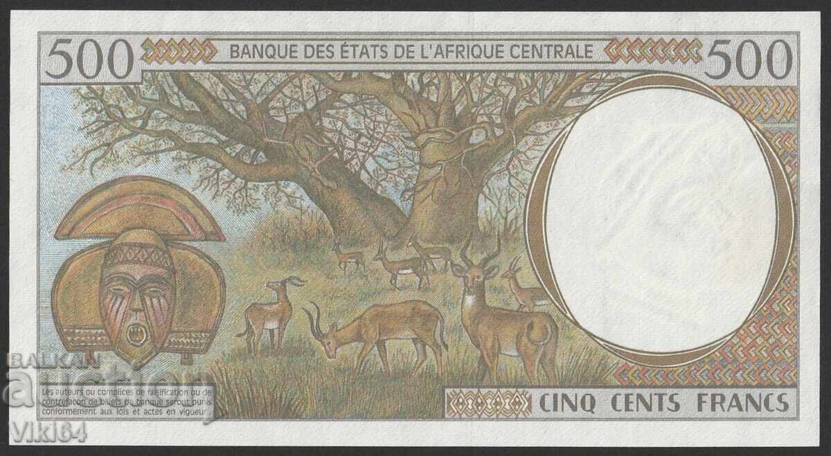 Central Africa 500 Francs 2000 Congo with price 24.99 BGN | € 12.78 Central Africa 500 Francs 2000 Congo with price 24.99 BGN | € 12.78