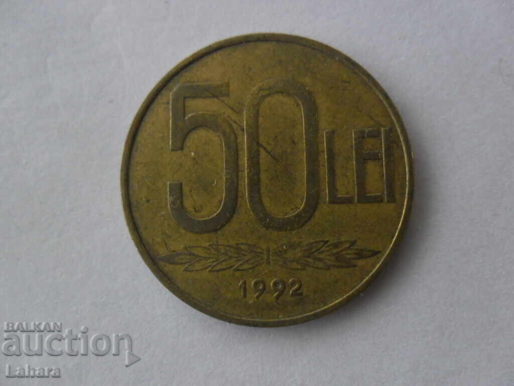 50 lei 1992 Romania 50 lei 1992 Romania