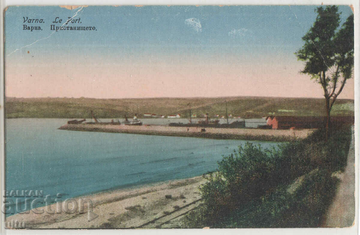 Bulgaria, Varna, the port, never traveled Bulgaria, Varna, the port, never traveled
