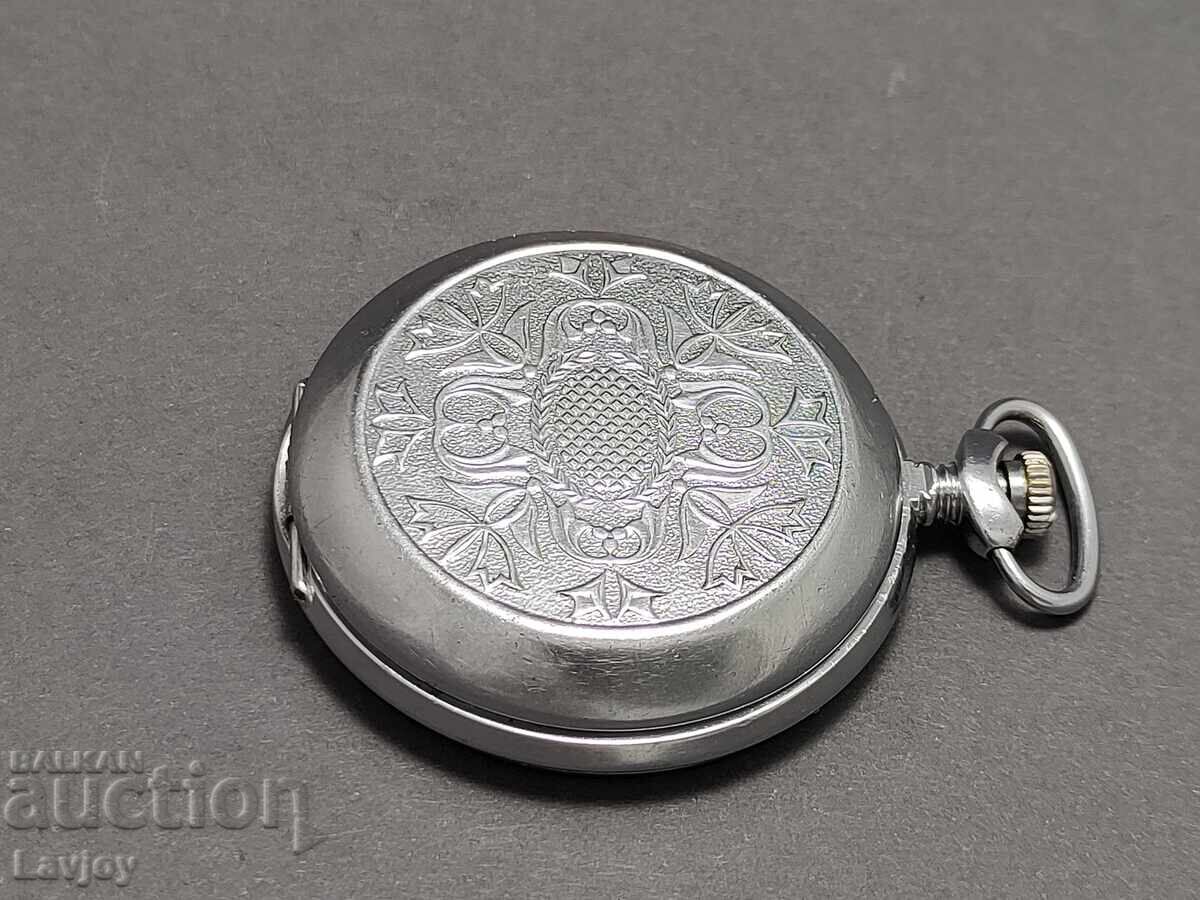 Auction Pocket watch with lid Molnija Molnija Auction Pocket watch with lid Molnija Molnija