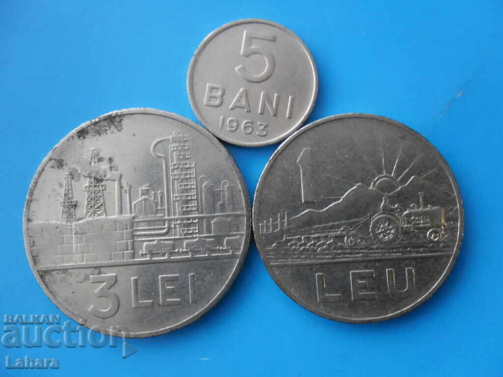 Πολλά νομίσματα 1963 Ρουμανία με τιμή 1.20 BGN | € 0.61 Πολλά νομίσματα 1963 Ρουμανία με τιμή 1.20 BGN | € 0.61