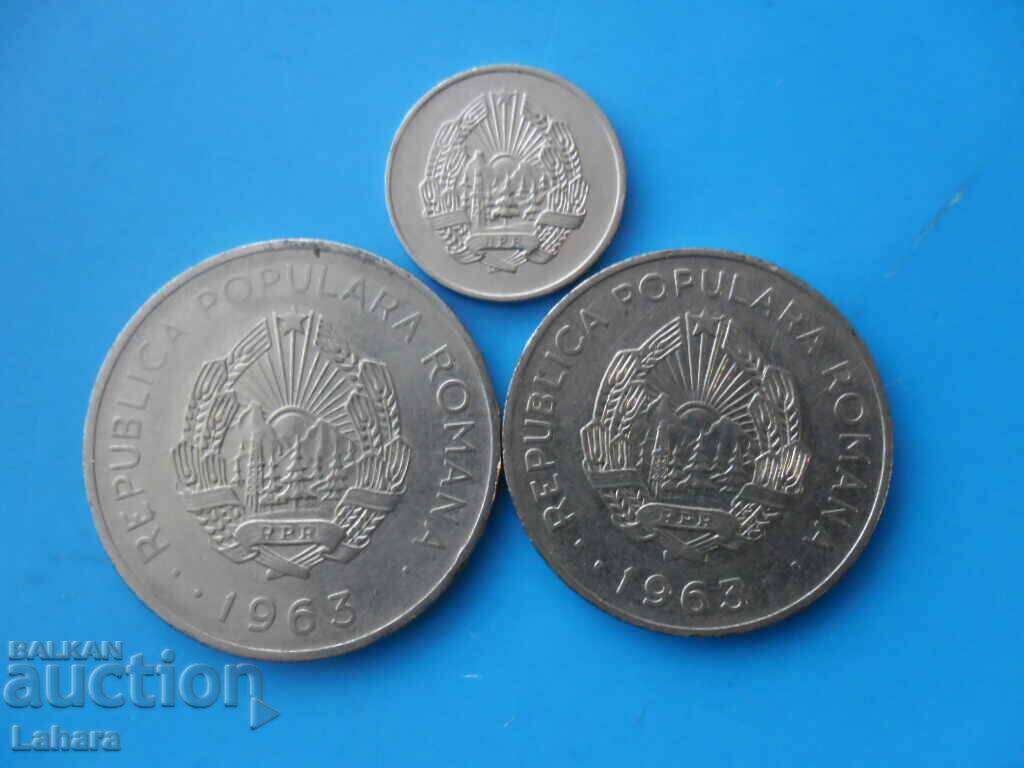 Πολλά νομίσματα 1963 Ρουμανία Πολλά νομίσματα 1963 Ρουμανία