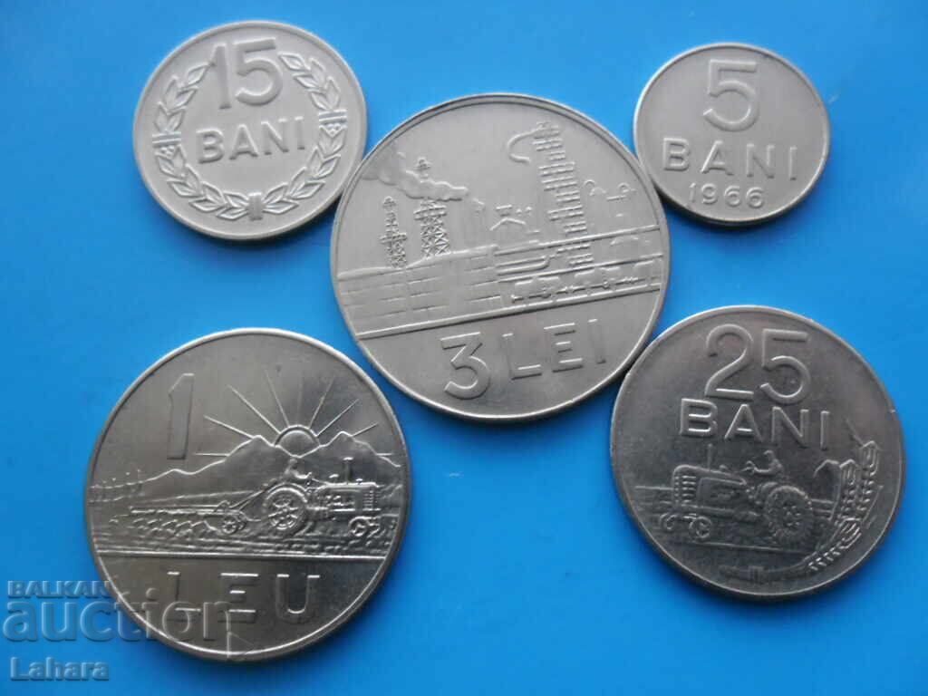 Δημοπρασία Πολλά νομίσματα 1966 Ρουμανία Δημοπρασία Πολλά νομίσματα 1966 Ρουμανία