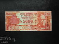 PARAGUAY 5000 GUARANI 2005 NEW UNC