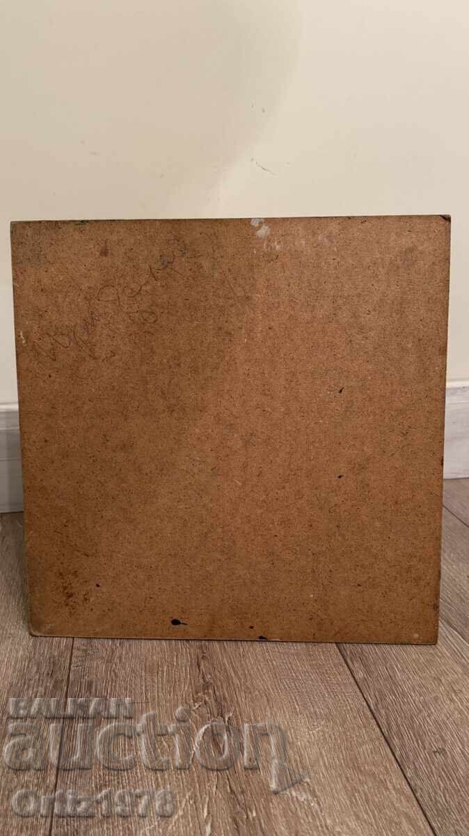 Masterful old painting, oil on fiberboard, signed. - 6 Masterful old painting, oil on fiberboard, signed. - 6