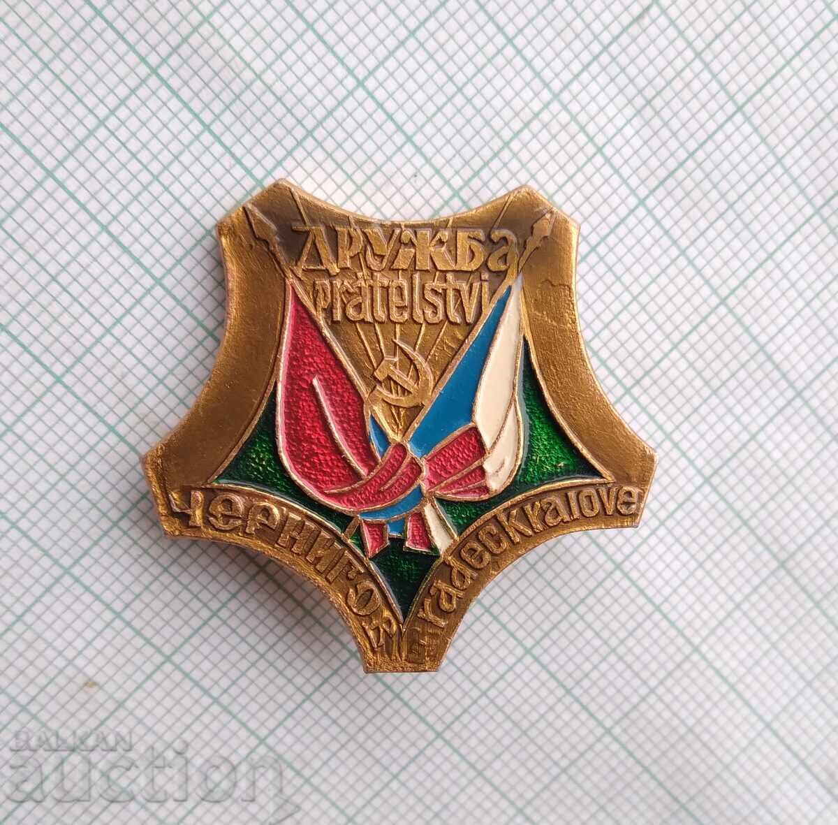 18385 Badge - Friendship USSR Czechoslovakia with price 2.00 BGN | € 1.02