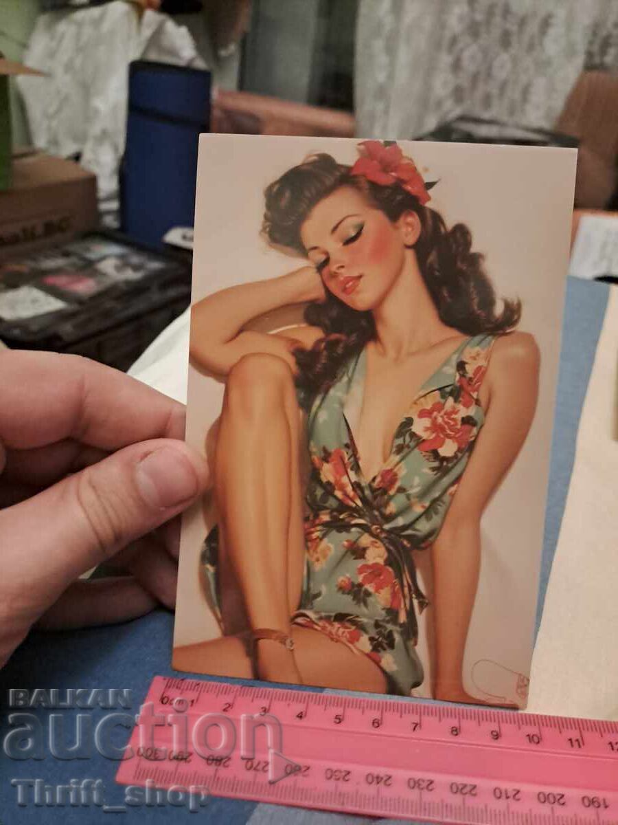 Καρτ ποστάλ - σέξι κορίτσι