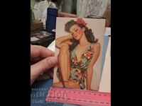 Postcard - sexy girl