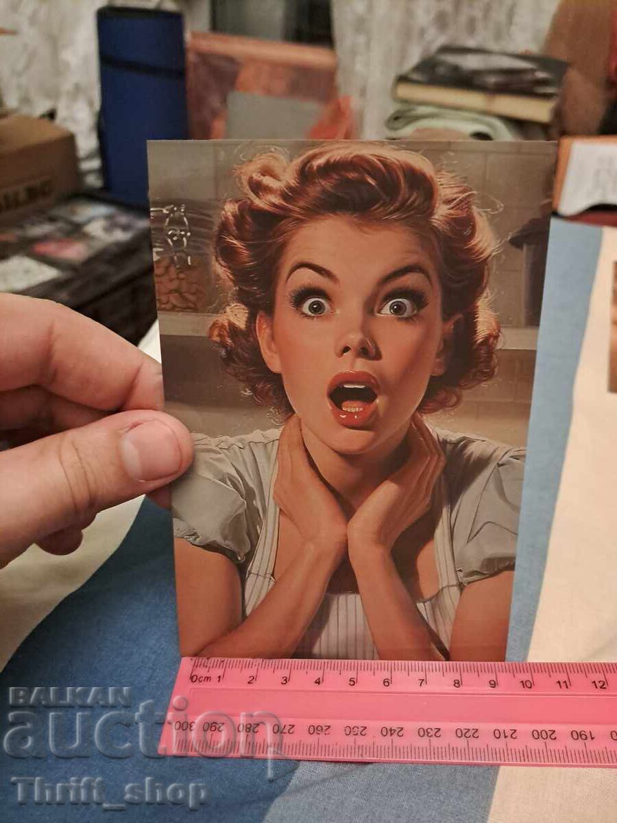 Carte poștală - fată sexy