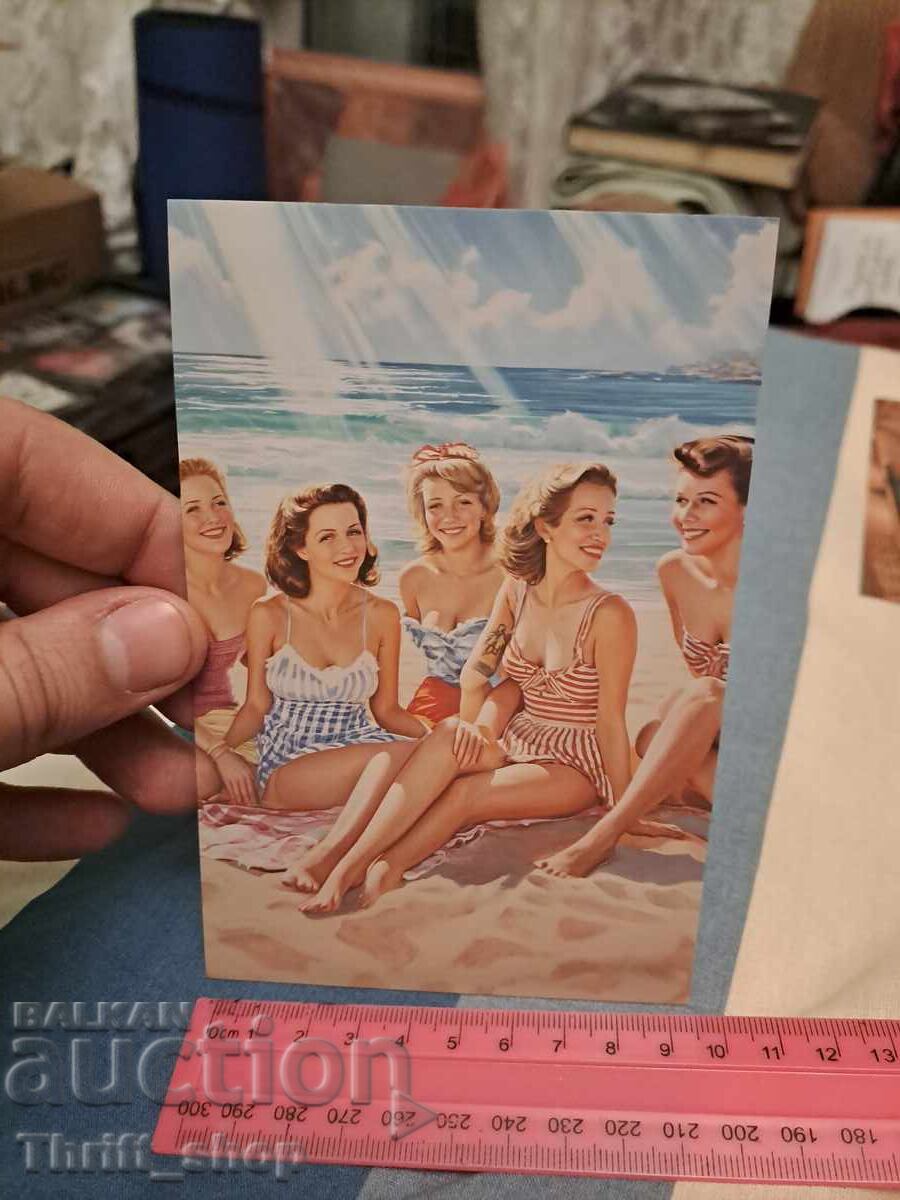 Καρτ ποστάλ - σέξι κορίτσι Καρτ ποστάλ - σέξι κορίτσι