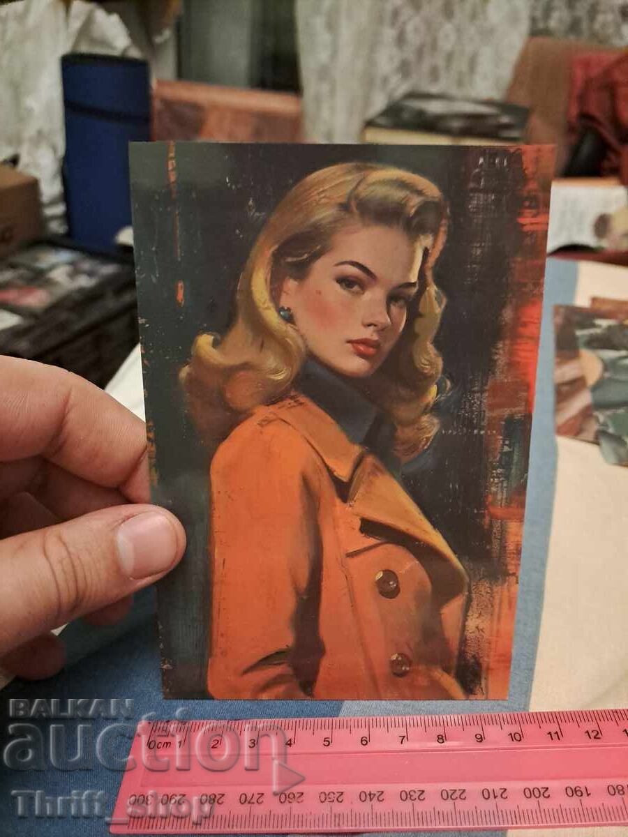 Καρτ ποστάλ - σέξι κορίτσι