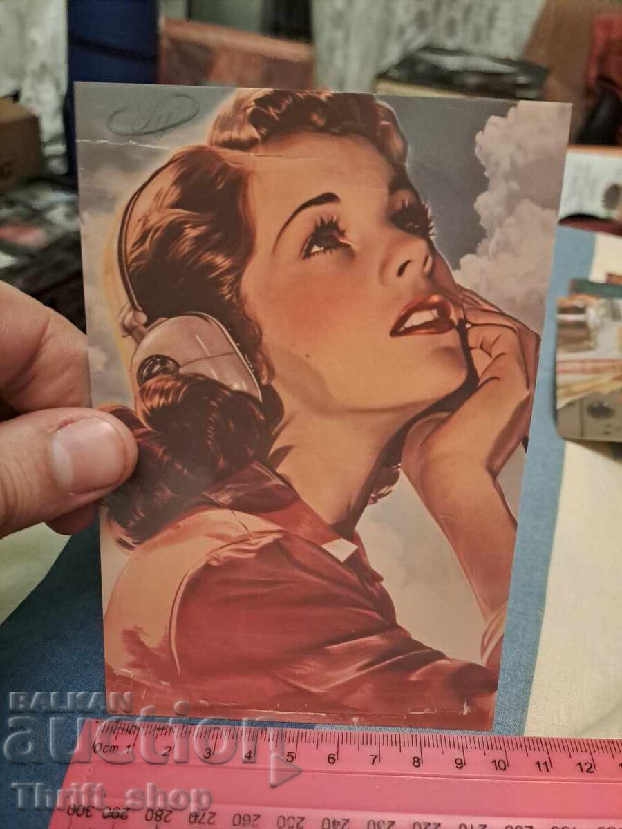 Postcard - sexy girl Postcard - sexy girl