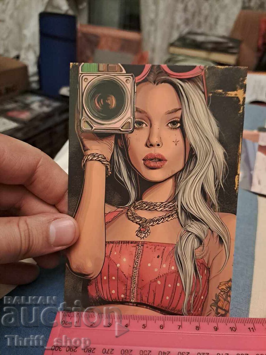 Καρτ ποστάλ - σέξι κορίτσι