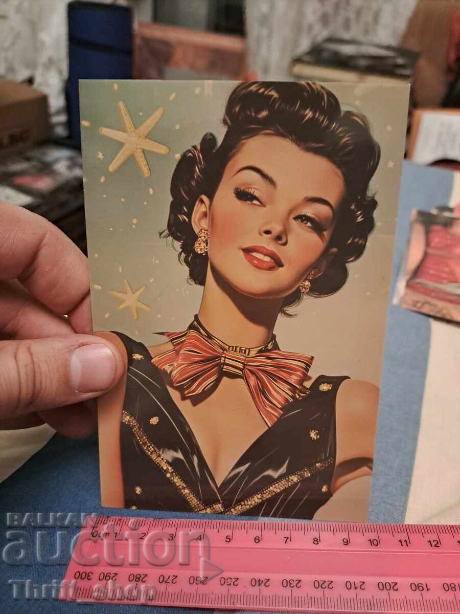 Postcard - sexy girl Postcard - sexy girl