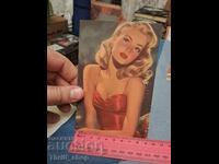 Postcard - sexy girl