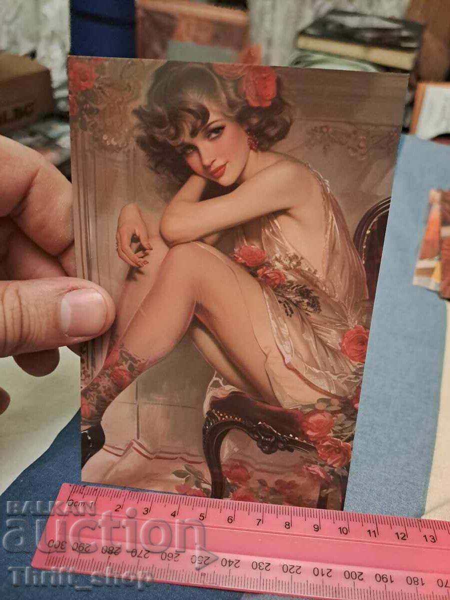 Καρτ ποστάλ - σέξι κορίτσι