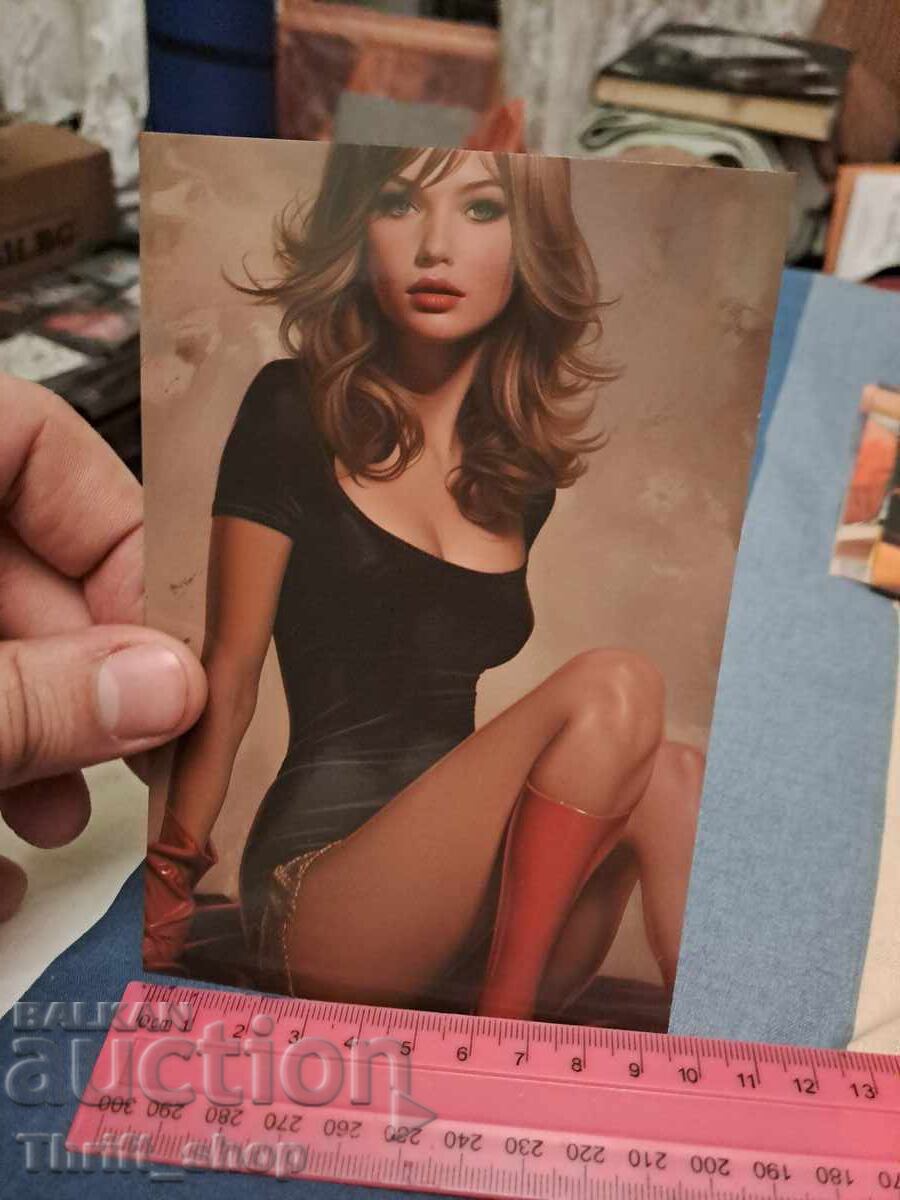 Καρτ ποστάλ - σέξι κορίτσι