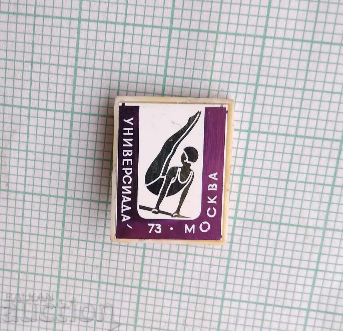 18409 Insigna - Universiada Moscova 1973 URSS cu preț 1.00 BGN | € 0.51 18409 Insigna - Universiada Moscova 1973 URSS cu preț 1.00 BGN | € 0.51