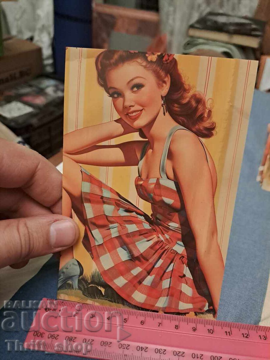 Καρτ ποστάλ - σέξι κορίτσι Καρτ ποστάλ - σέξι κορίτσι