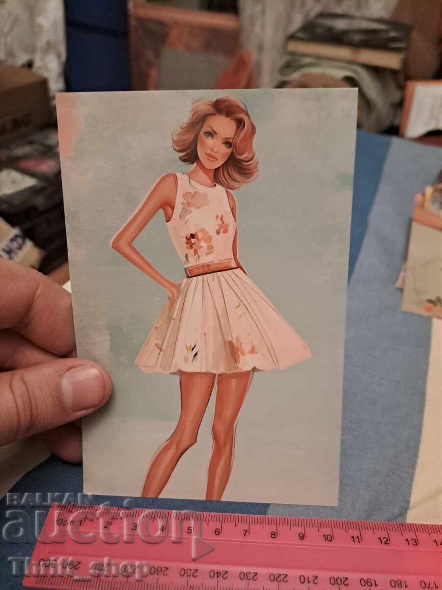 Καρτ ποστάλ - σέξι κορίτσι Καρτ ποστάλ - σέξι κορίτσι