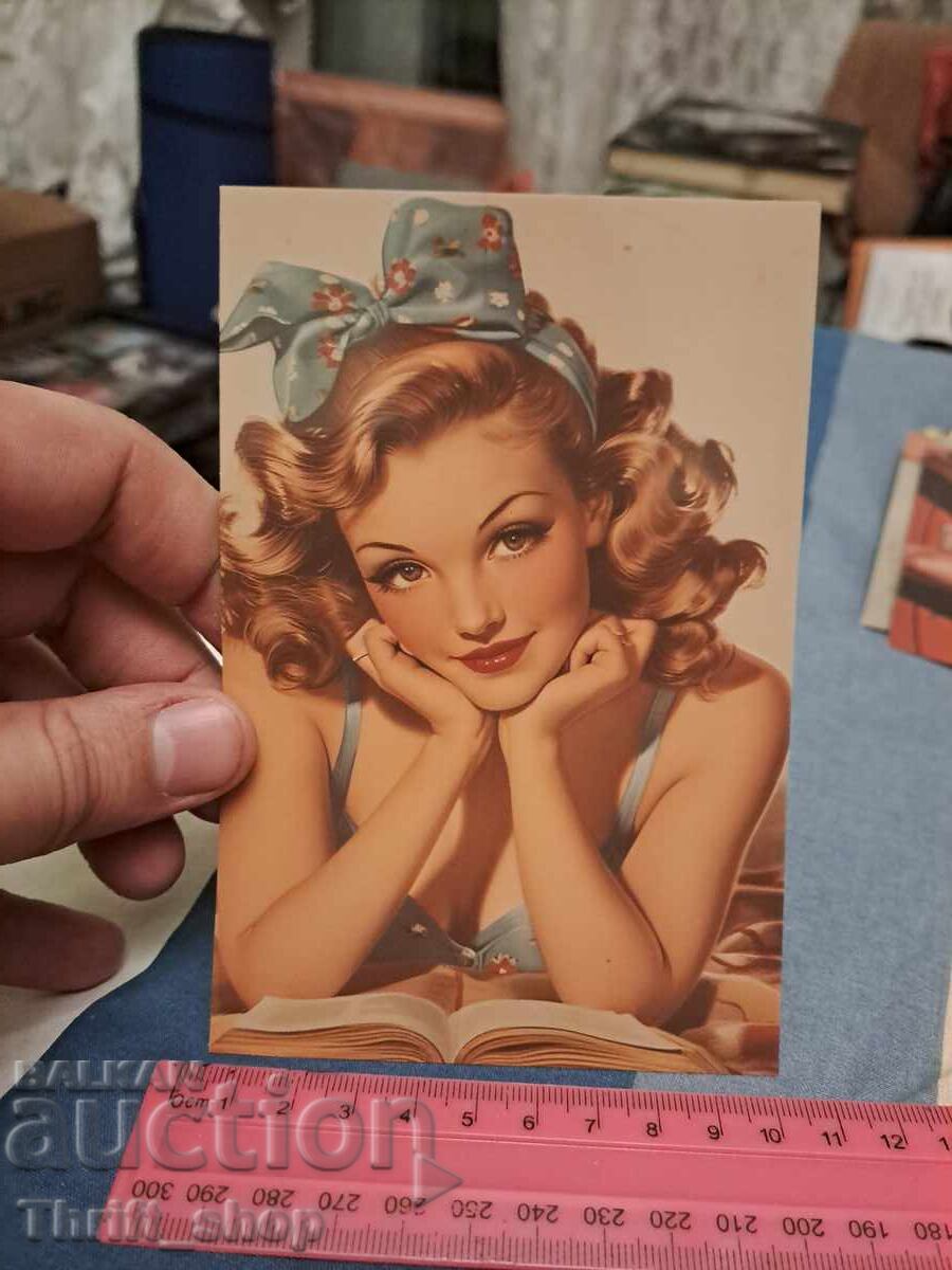 Καρτ ποστάλ - σέξι κορίτσι