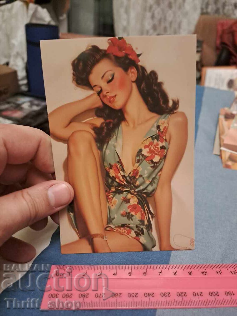 Καρτ ποστάλ - σέξι κορίτσι