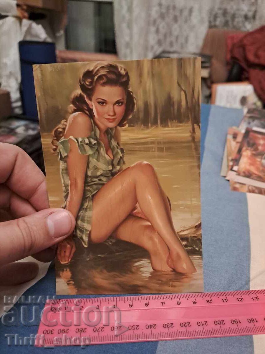 Καρτ ποστάλ - σέξι κορίτσι Καρτ ποστάλ - σέξι κορίτσι