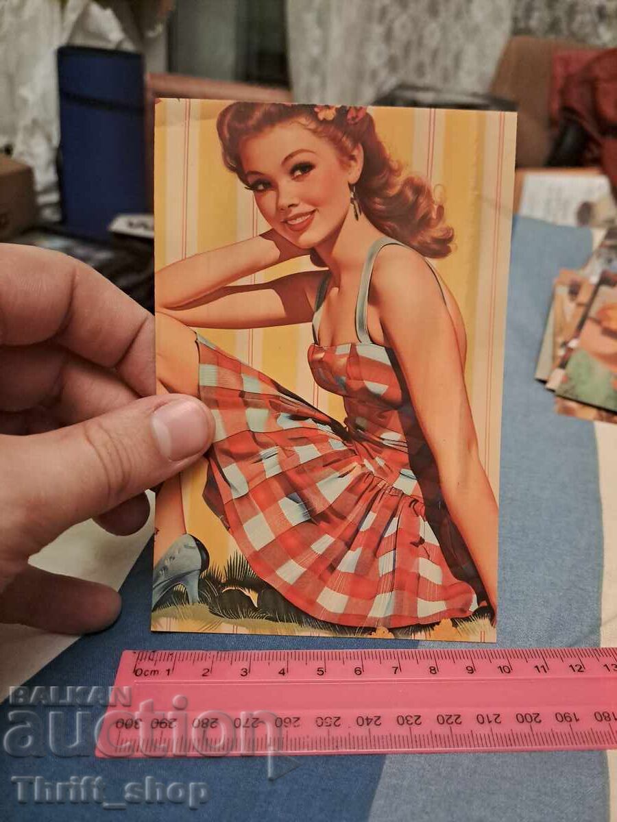 Καρτ ποστάλ - σέξι κορίτσι