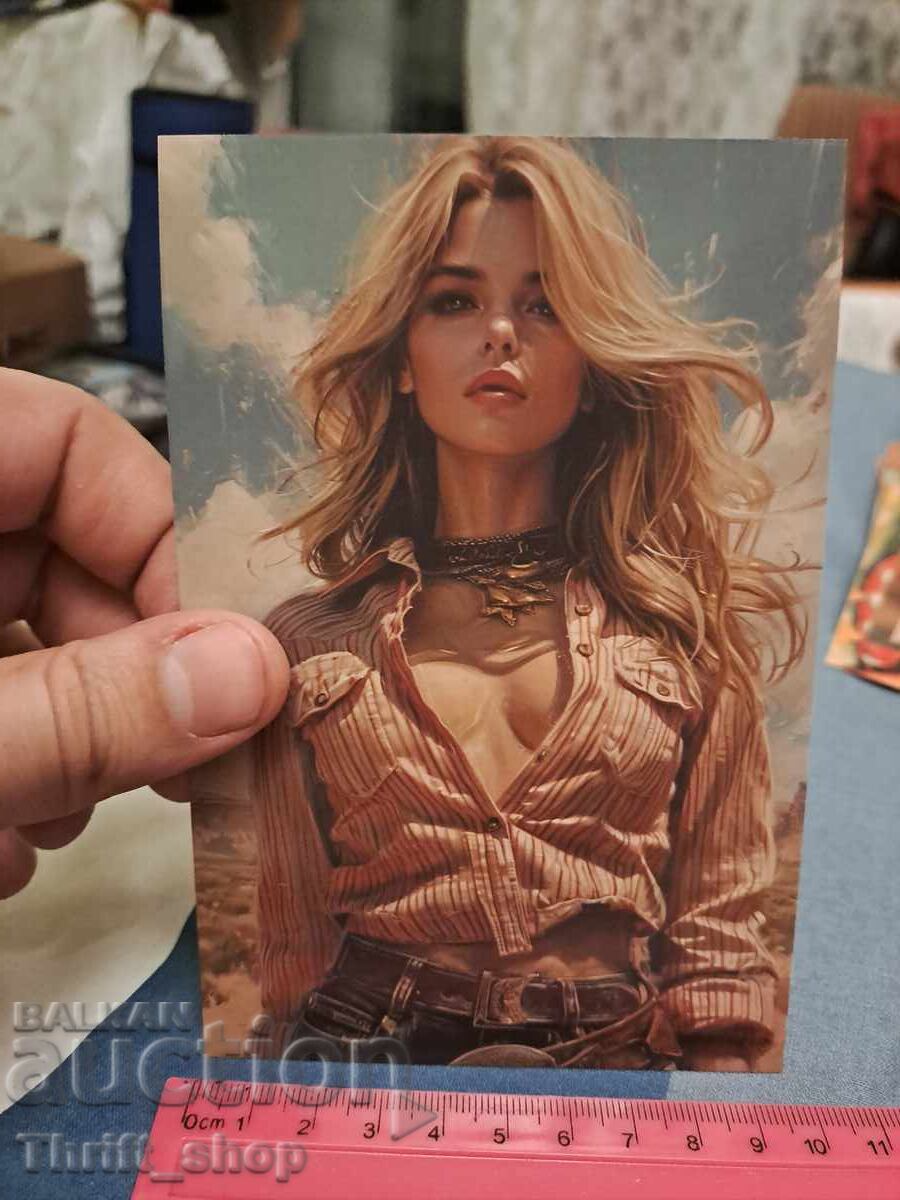 Καρτ ποστάλ - σέξι κορίτσι Καρτ ποστάλ - σέξι κορίτσι