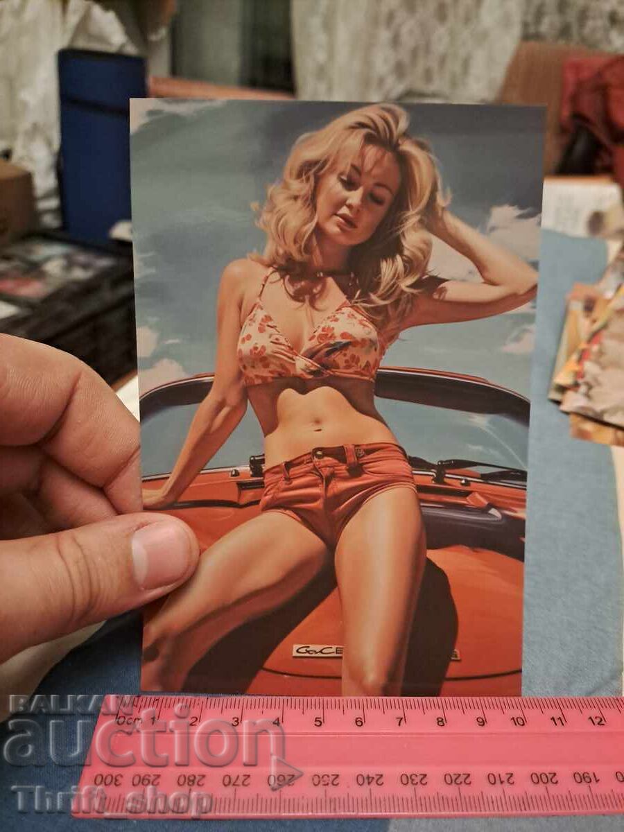 Καρτ ποστάλ - σέξι κορίτσι Καρτ ποστάλ - σέξι κορίτσι