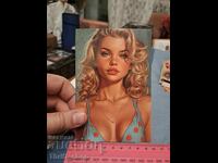 Postcard - sexy girl