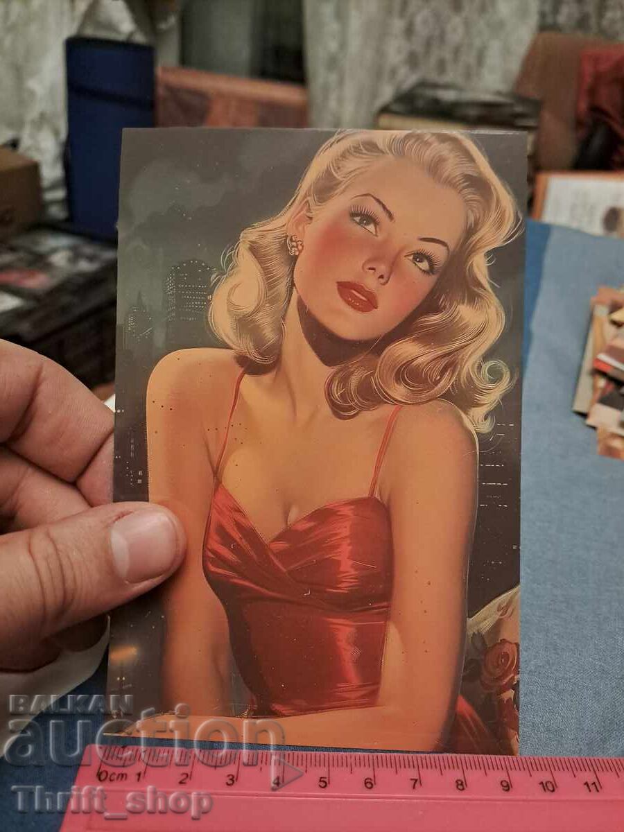 Пощенска картичка - секси момиче Пощенска картичка - секси момиче