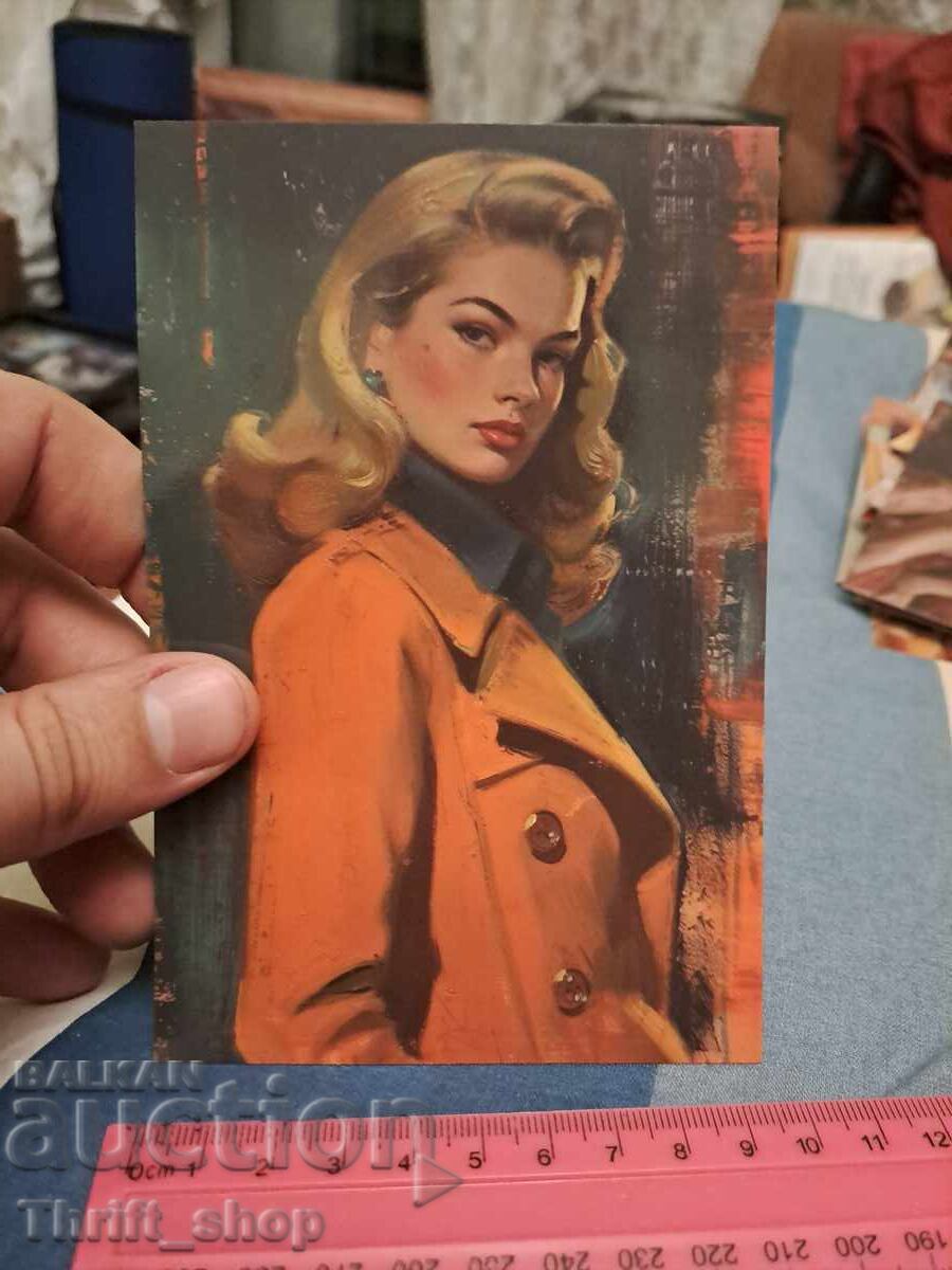 Пощенска картичка - секси момиче Пощенска картичка - секси момиче