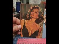 Postcard - sexy girl