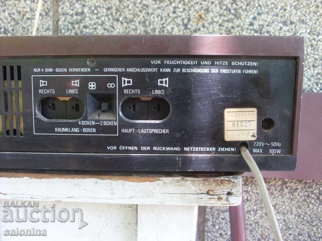 Auction UNIVERSUM amplifier with tuner Auction UNIVERSUM amplifier with tuner