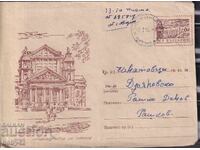 IPTZ 20th century Sofia - National Theater "Kr.Saarafov" - traveled 7