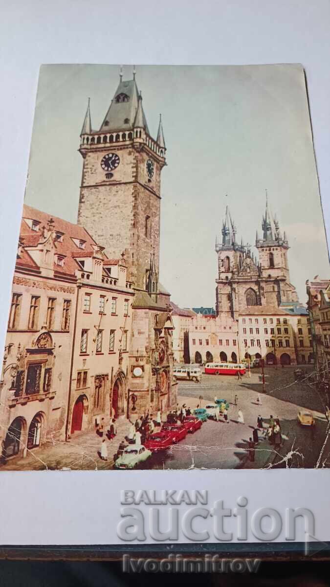 Καρτ ποστάλ Πλατεία της Παλιάς Πόλης της Πράγας Καρτ ποστάλ Πλατεία της Παλιάς Πόλης της Πράγας