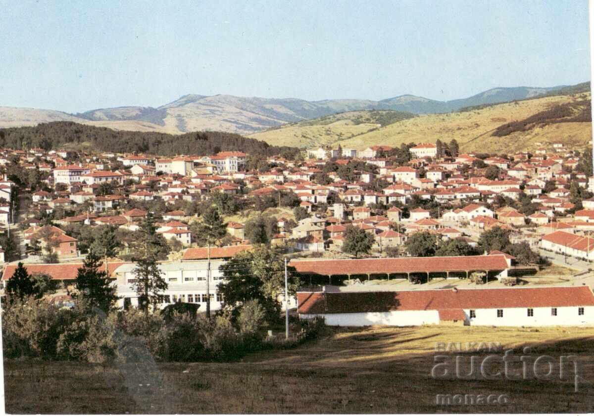 Old postcard - Boiler, General view