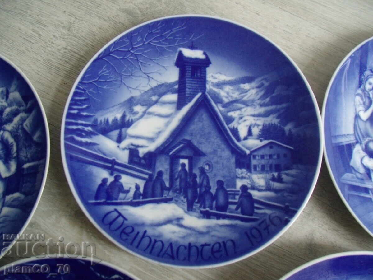 Auction  No.*7912 old porcelain plates / bowls - lot of 5 pieces