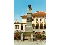 Old postcard - Kotel, Monument to G.S. Rakovski