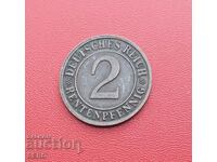 Germany-2 pfennig 1923 D-Munich-rare year